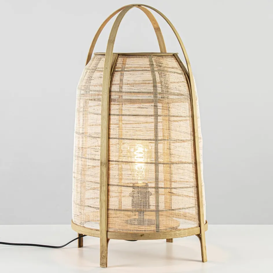 Light and Living tafellamp Jacinto naturel 60 cm>Straluma Clearance