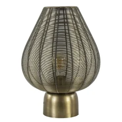 Light and Living tafellamp Suneko antiek brons>Straluma