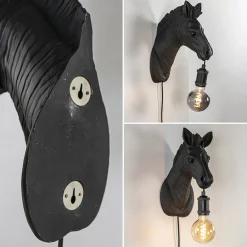 Light and Living wandlamp Zebra mat zwart><noscript><img width=