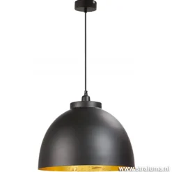 Light  Living Hanglamp Kylie zwart/goud>Straluma Online