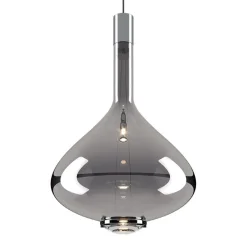 Luxe design hanglamp Sky-Fall chroom glas inclusief LED>Straluma Online