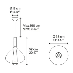 Luxe design hanglamp Sky-Fall chroom glas inclusief LED><noscript><img width=