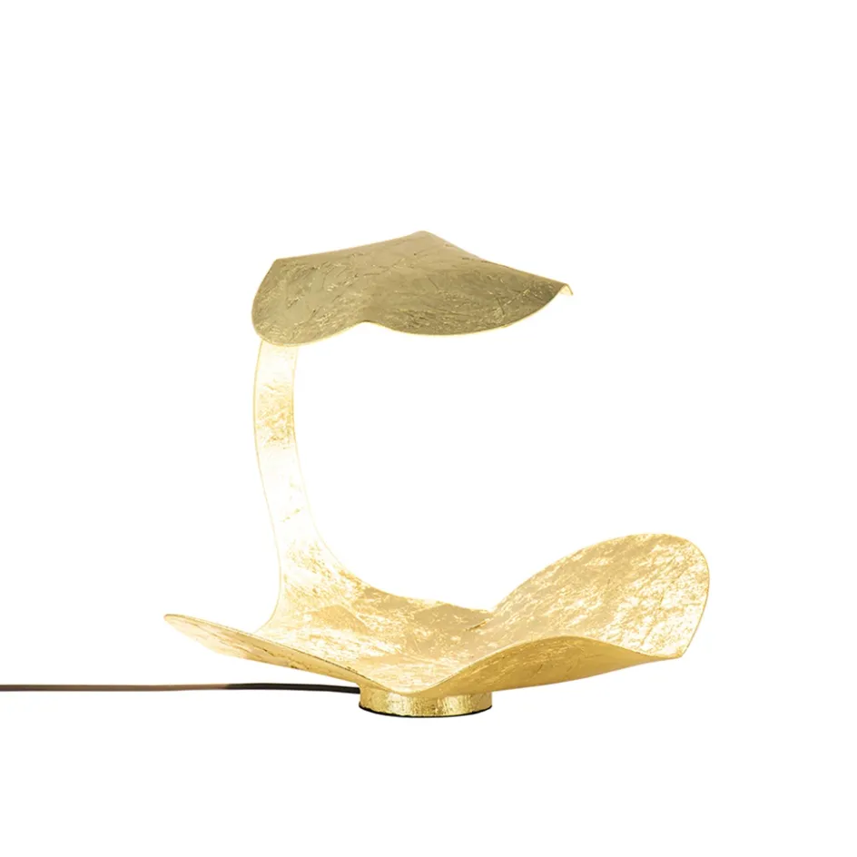 Luxe LED tafellamp goldleaf dimbaar>Straluma Hot