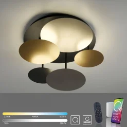 Luxe smart plafondlamp LED meerkleurig>Straluma Outlet