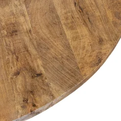 Mango houten eettafel rond met zwarte poot 130 cm></noscript>Straluma Clearance