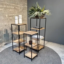 Mango houten kastje 35x35x100 cm><noscript><img width=