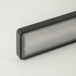 Mat zwarte buitenlamp inclusief LED><noscript><img width=