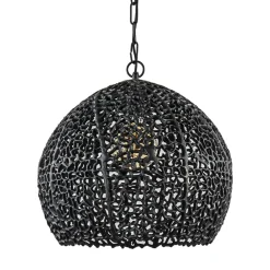 Mat zwarte hanglamp Sinula Light and Living>Straluma Discount