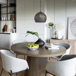 Mat zwarte hanglamp Sinula Light and Living><noscript><img width=