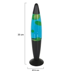 Mat zwarte lavalamp met blauw water en groene vlekken></noscript>Straluma Discount
