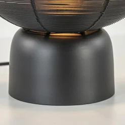 Mat zwarte tafellamp Suneko Light and Living><noscript><img width=