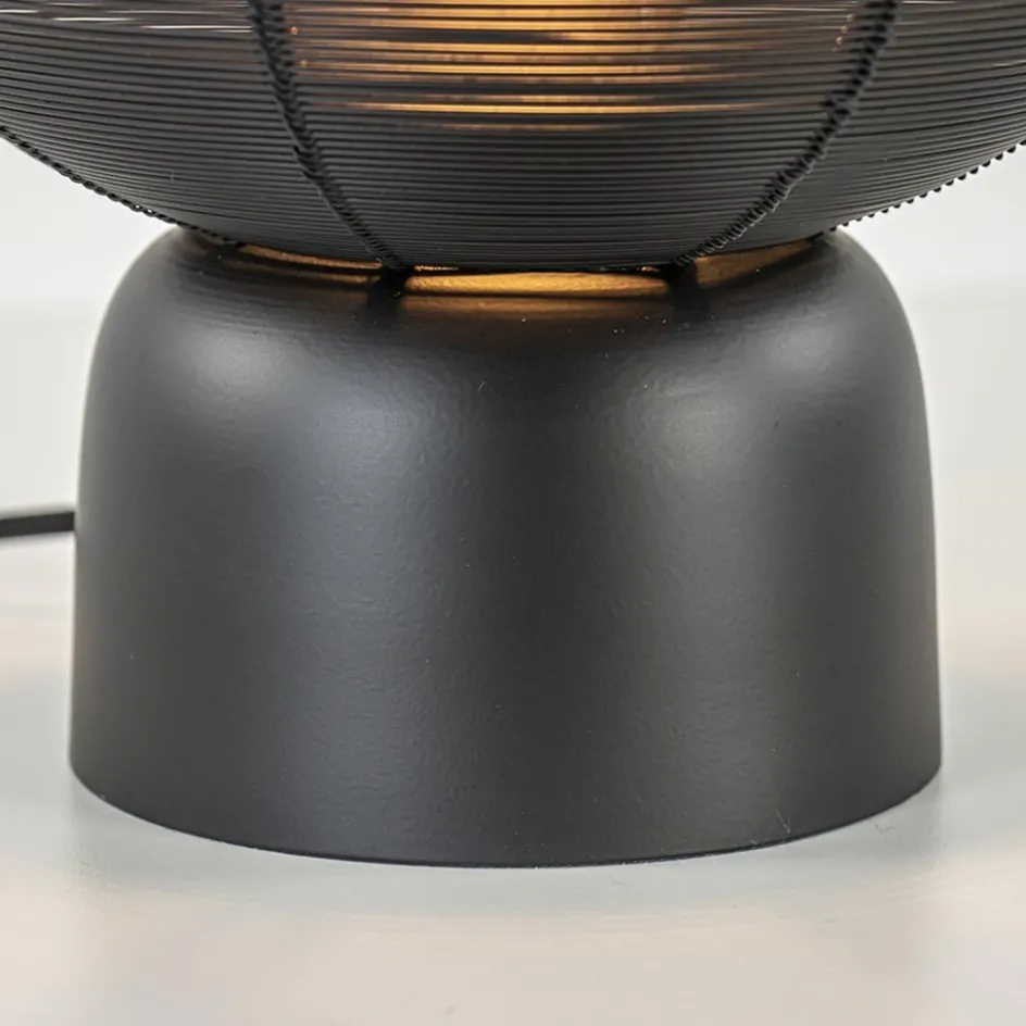 Mat zwarte tafellamp Suneko Light and Living>Straluma Discount