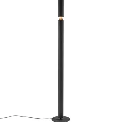 Mat zwarte vloerlamp up+down>Straluma Sale