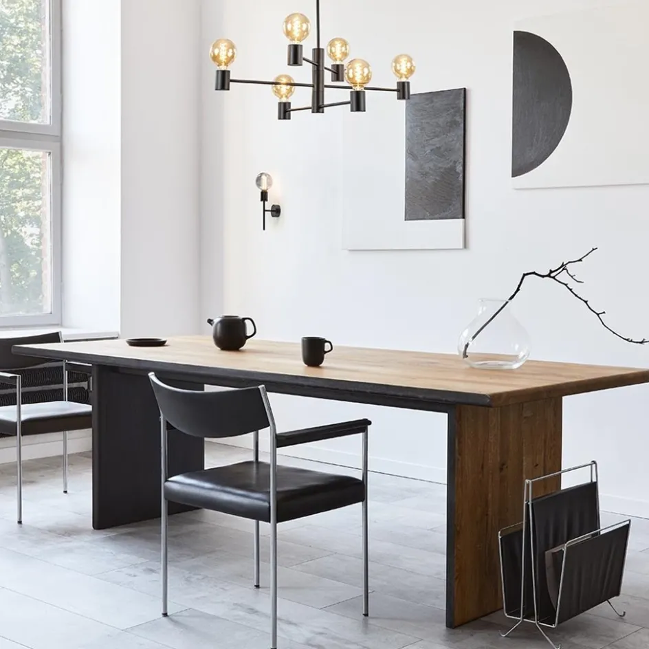 Mat zwarte wandlamp exclusief lichtbron>Straluma Online