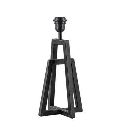 Metalen lampvoet mat zwart exclusief kap>Straluma Sale