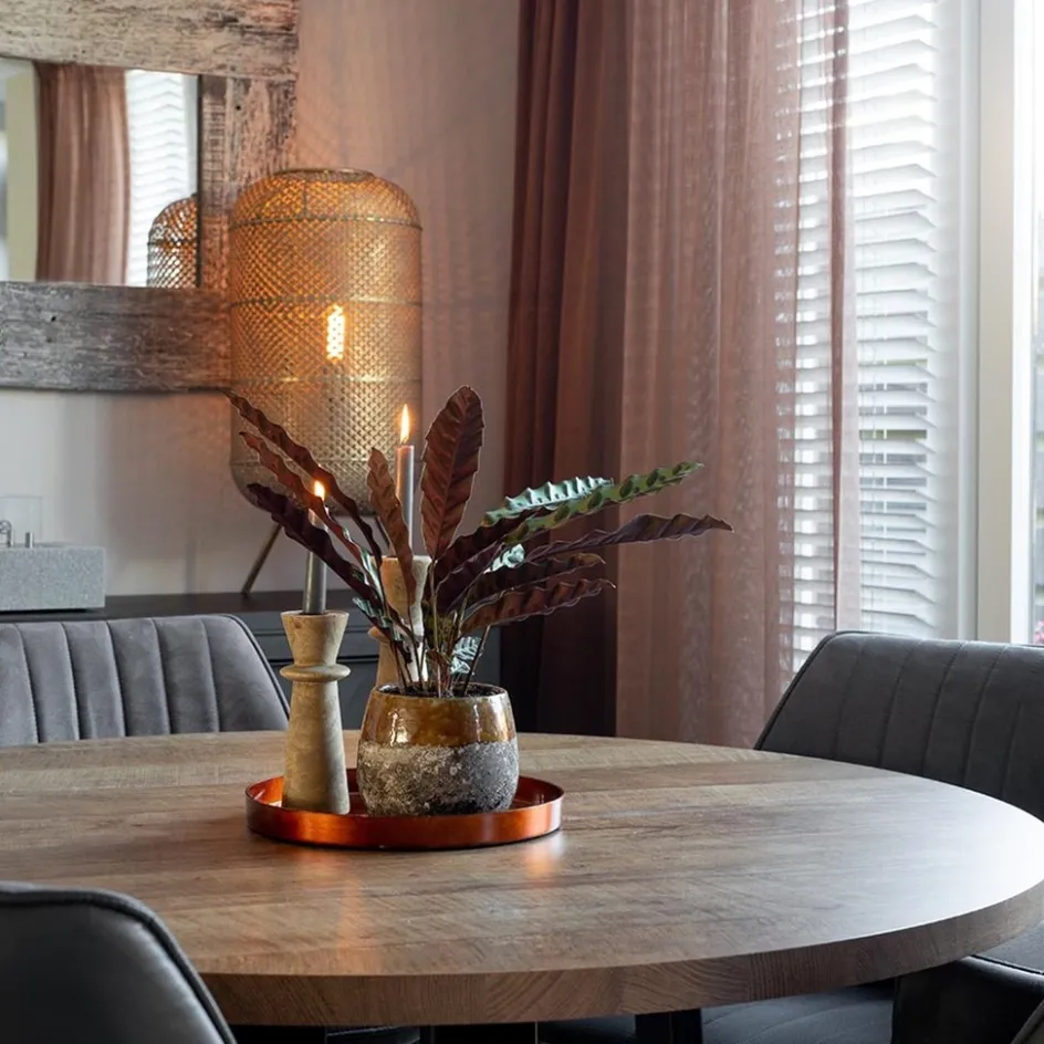 Metalen vloerlamp Oosterse lantaarn goud>Straluma Sale