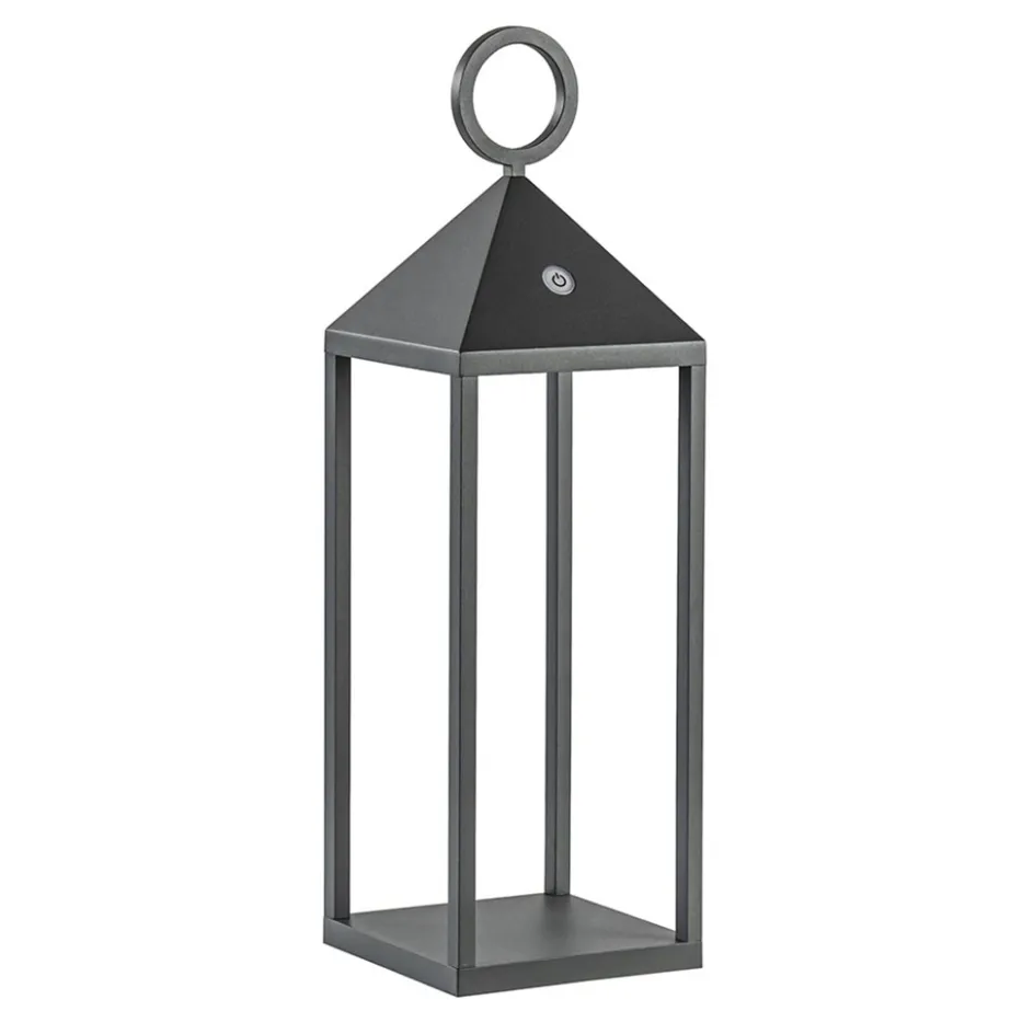 Moderne buitenlamp lantaarn inclusief LED draadloos>Straluma