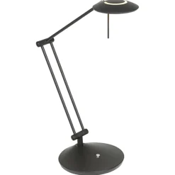 Moderne bureaulamp zwart met dimbaar LED>Straluma Sale