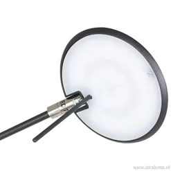 Moderne bureaulamp zwart met dimbaar LED></noscript>Straluma Sale