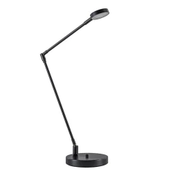 Moderne bureaulamp zwart staal met dimbaar LED>Straluma Sale