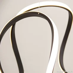 Moderne design hanglamp LED zwart><noscript><img width=