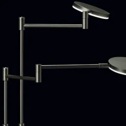 Moderne dubbele LED leeslamp antraciet><noscript><img width=