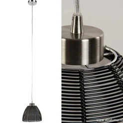 Moderne hanglamp zwart klein></noscript>Straluma Best