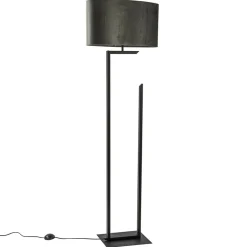 Moderne lampvoet/vloerlamp zwart excl. kap>Straluma Sale