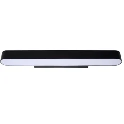 Moderne LED badkamer wandlamp zwart 60 cm>Straluma