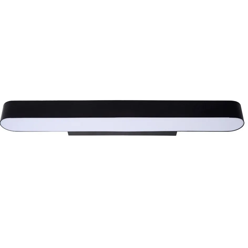 Moderne LED badkamer wandlamp zwart 60 cm>Straluma