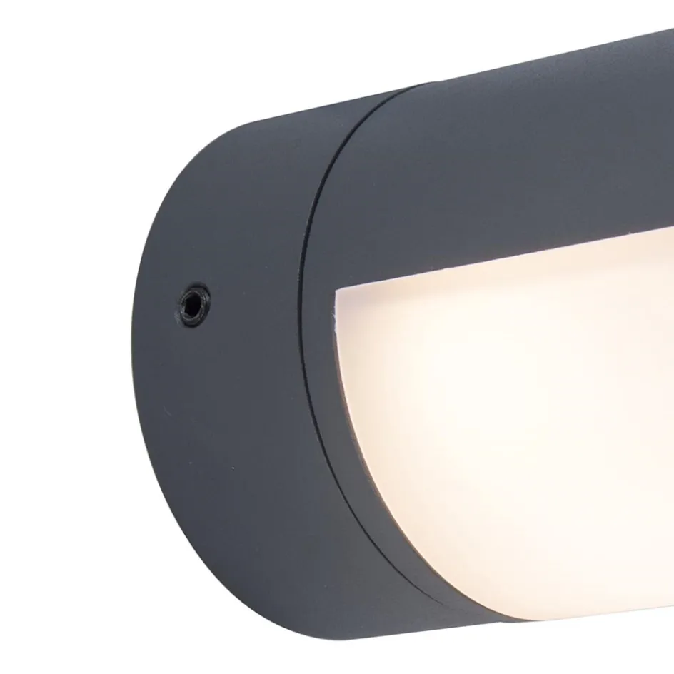 Moderne LED buitenlamp cilinder draaibaar IP54>Straluma