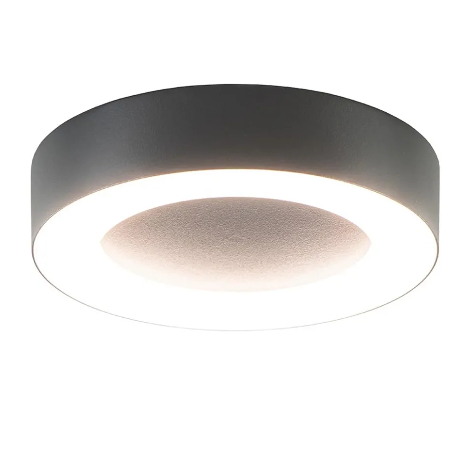 Moderne LED buitenlamp plafond/wand antraciet>Straluma Clearance