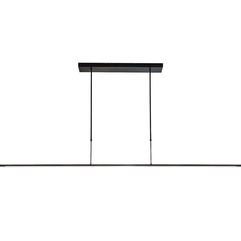Moderne LED design hanglamp balk 200 cm zwart>Straluma