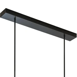 Moderne LED design hanglamp balk 200 cm zwart><noscript><img width=