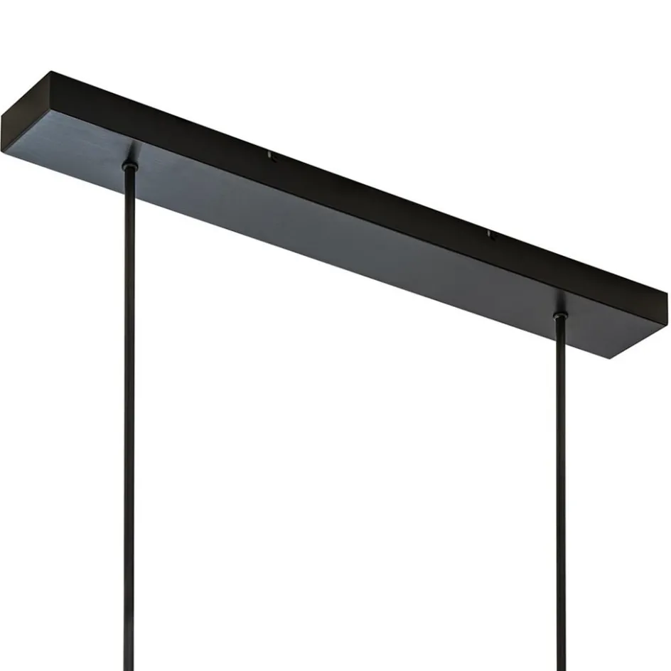 Moderne LED design hanglamp balk 200 cm zwart>Straluma