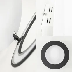 Moderne LED design lamp wit zwart verstelbaar></noscript>Straluma Outlet