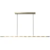 Moderne LED hanglamp nikkel met helder glas>Straluma Discount