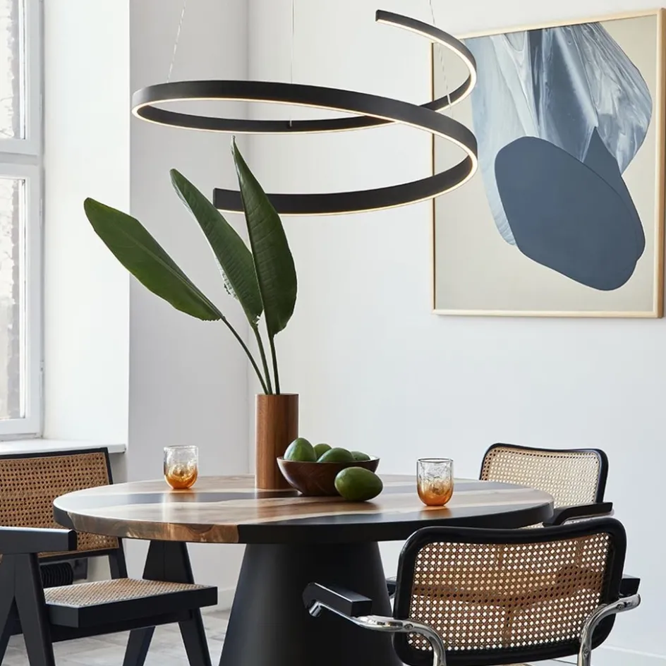 Moderne LED hanglamp rond met dim to warm functie>Straluma Online