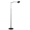 Moderne LED leeslamp vloerlamp zwart dimbaar>Straluma Outlet