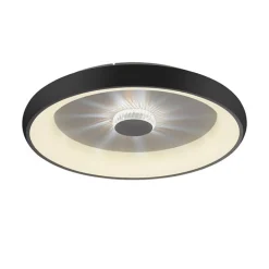 Moderne LED plafondlamp met kristaleffect zwart>Straluma Hot