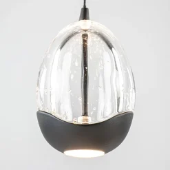Moderne LED tafellamp egg glas met zwart><noscript><img width=