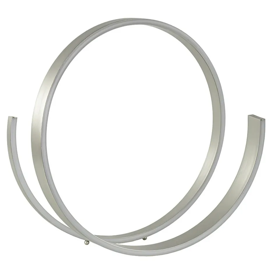 Moderne LED tafellamp nikkel met dim to warm functie>Straluma Hot