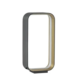 Moderne LED tafellamp zwart/goud klein>Straluma Clearance