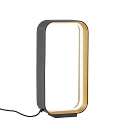 Moderne LED tafellamp zwart/goud klein>Straluma Clearance