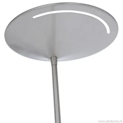 Moderne LED uplighter met leeslamp geborsteld staal>Straluma Sale