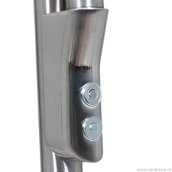 Moderne LED uplighter met leeslamp geborsteld staal><noscript><img width=