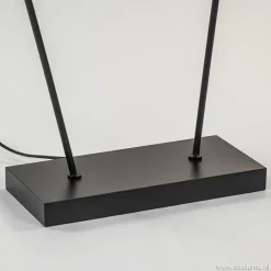 Moderne LED vloerlamp dimbaar mat zwart><noscript><img width=