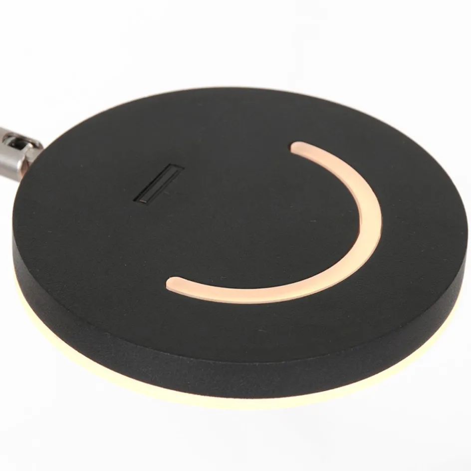 Moderne LED vloerlamp op accu zwart dimbaar>Straluma Best