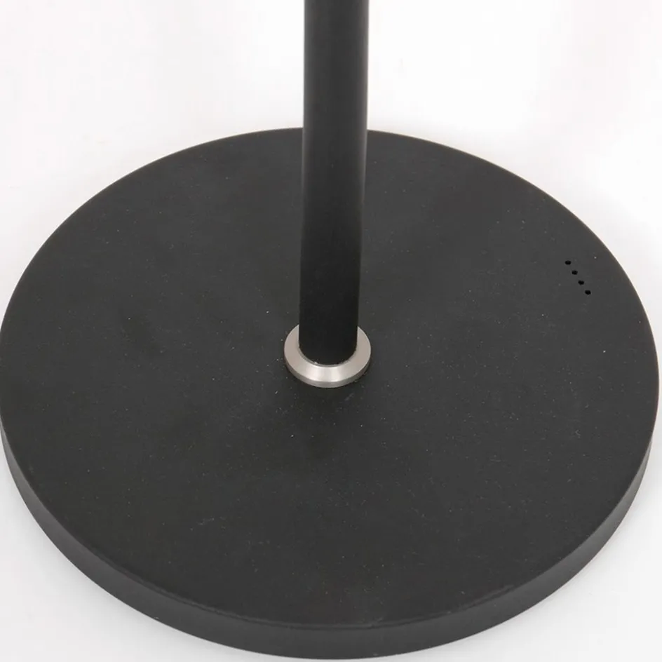 Moderne LED vloerlamp op accu zwart dimbaar>Straluma Best