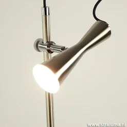 Moderne leeslamp staal LED dimbaar><noscript><img width=